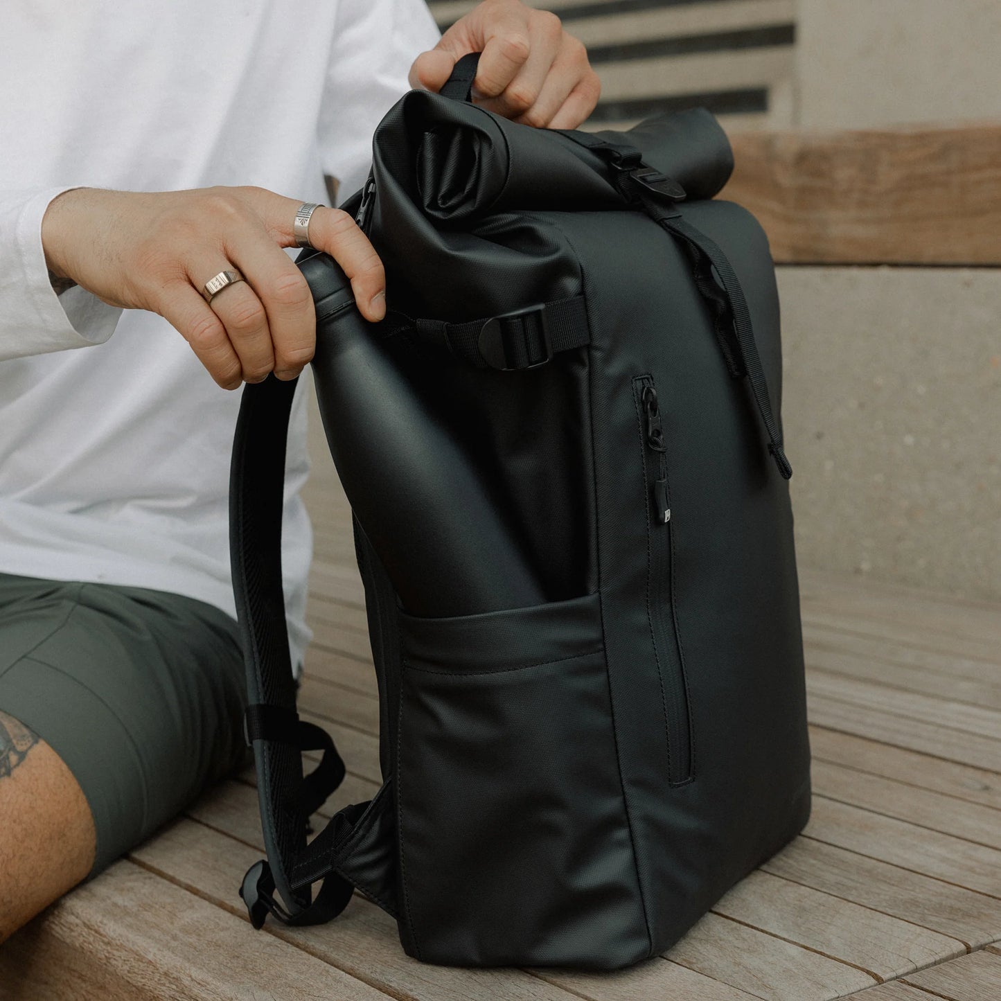 NebulaX Roll-Top Backpack